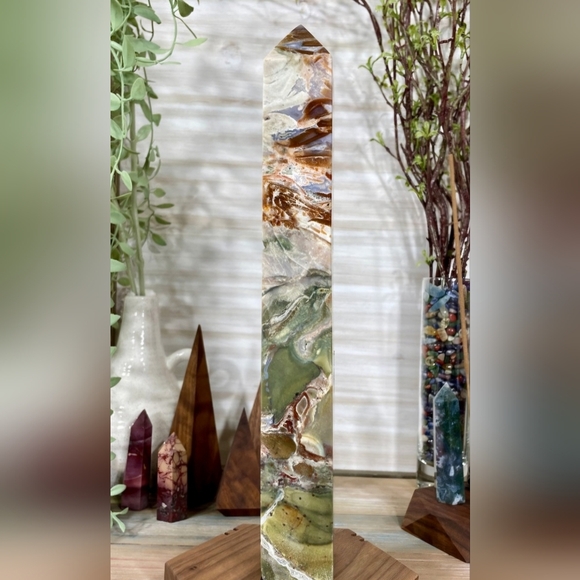 River Jasper 11.3/4" tower - Picture 2 of 12